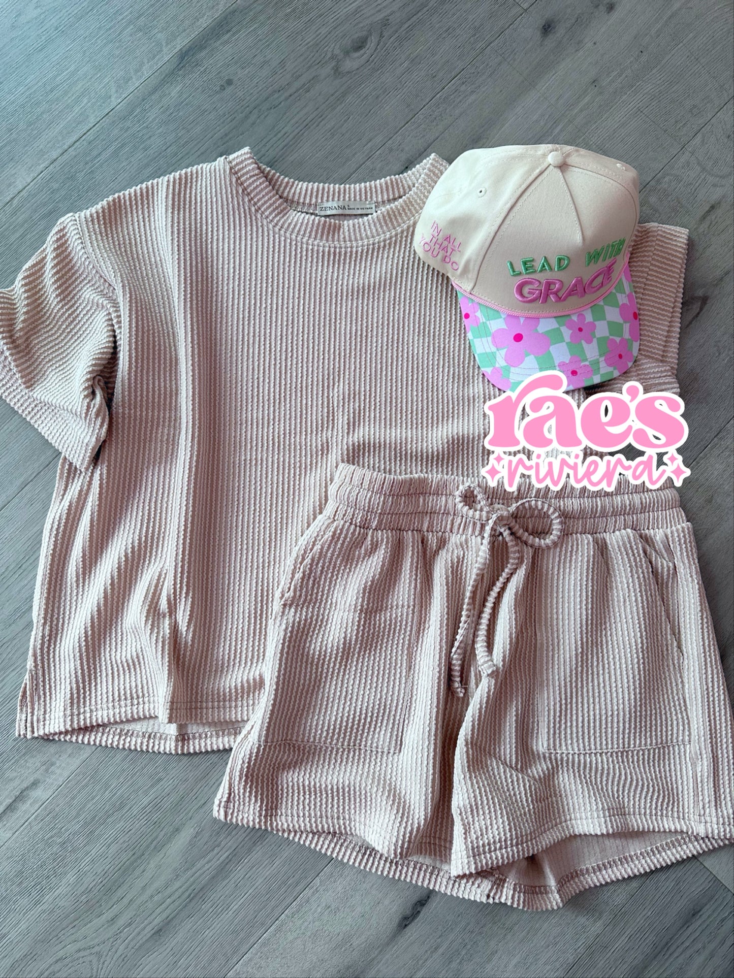 The Everyday Ribbed Short Set