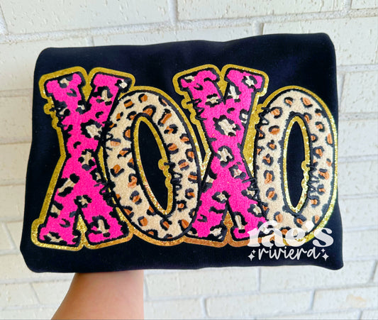 XOXO Patch Sweatshirt/Tee