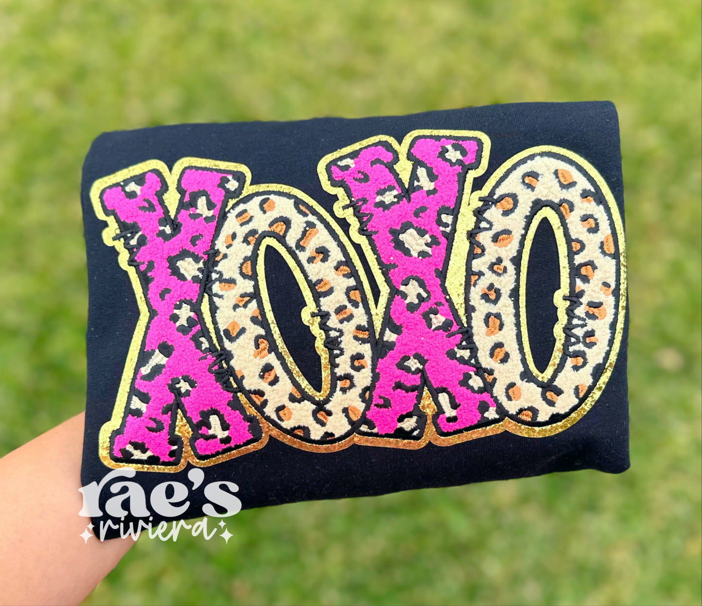 XOXO Patch Sweatshirt/Tee