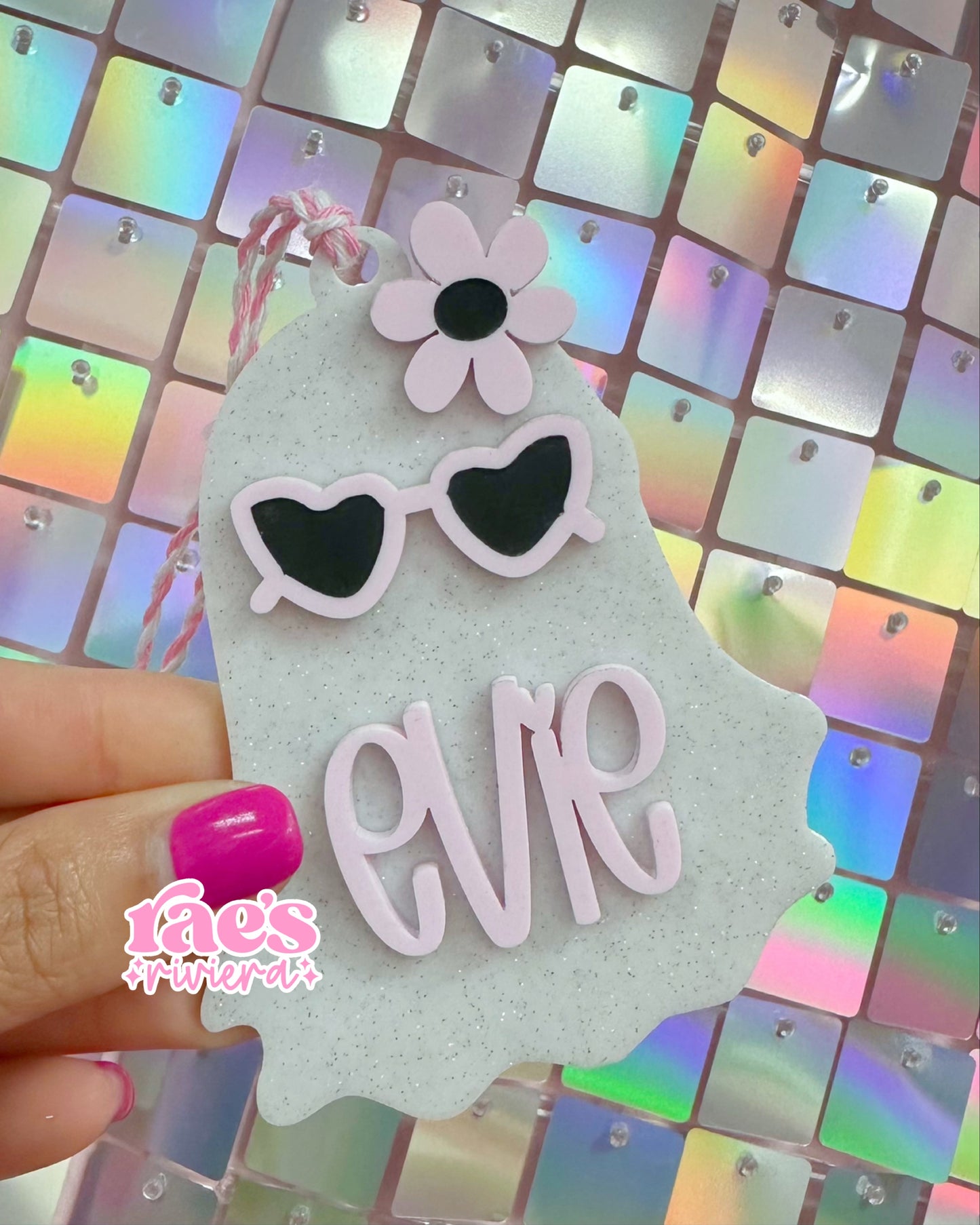 Glam Ghoul Basket Tag