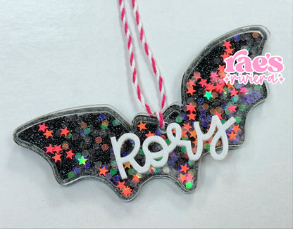 Shaker Bat Basket Tags/Hair Clips