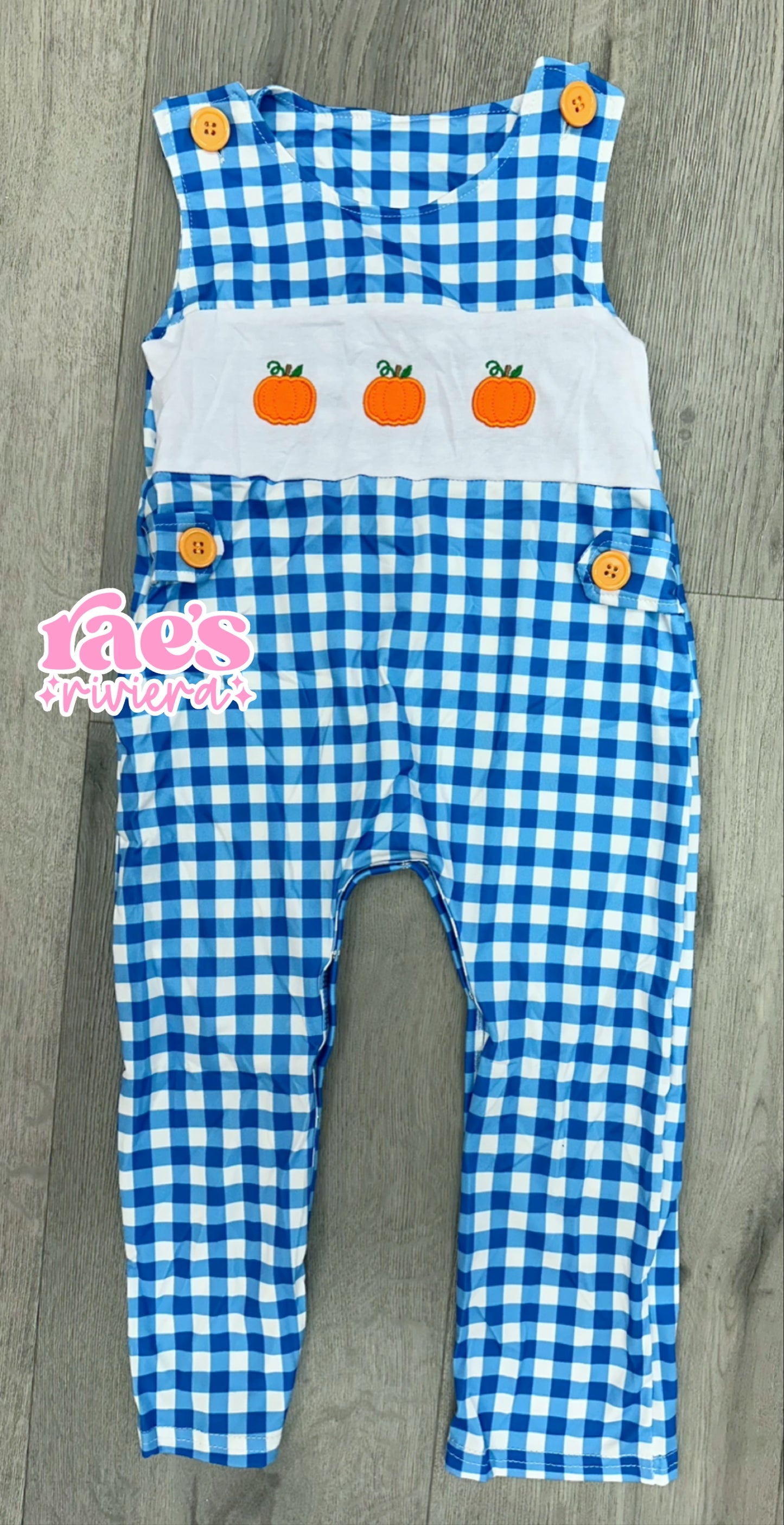 Pumpkin King Romper