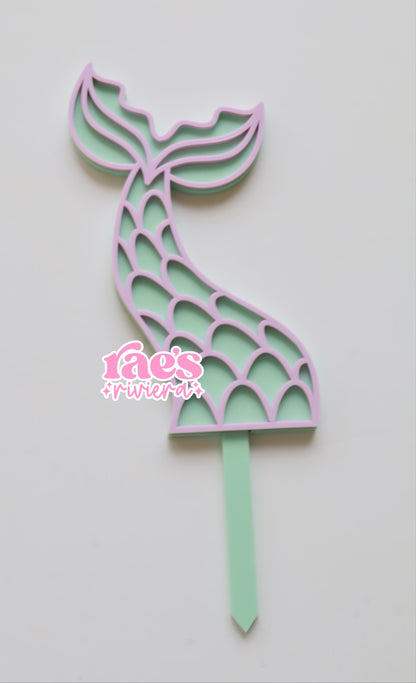 Mermaid Cake Toppers