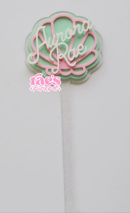 Mermaid Cake Toppers