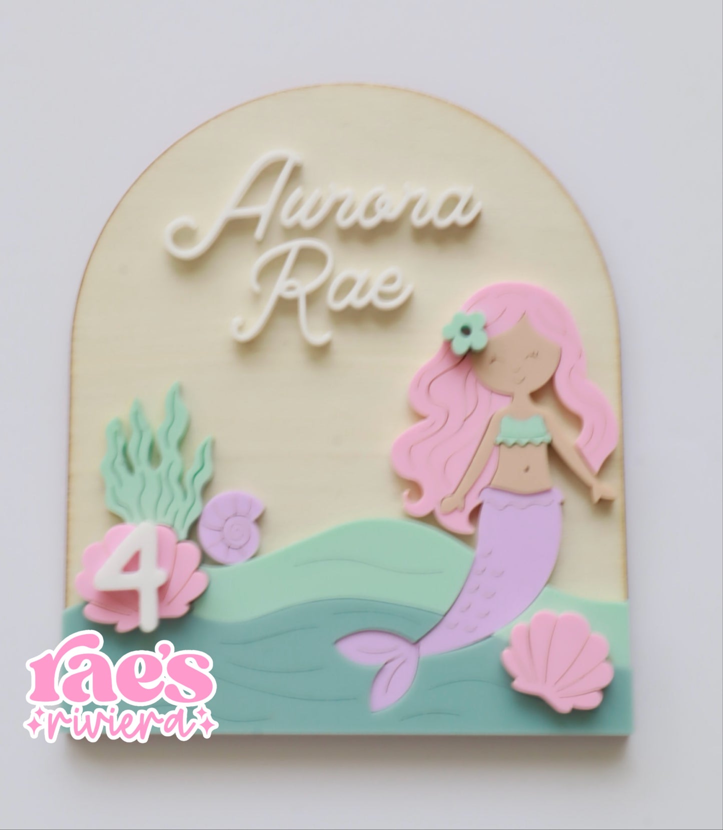Mermaid Acrylic Sign