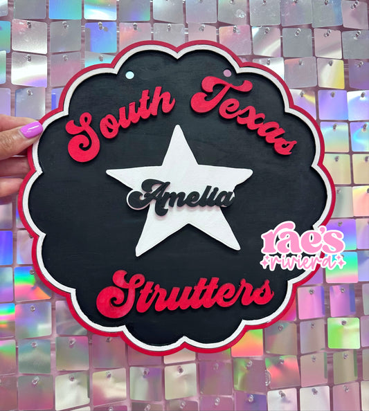 Personalized Team Door Hanger