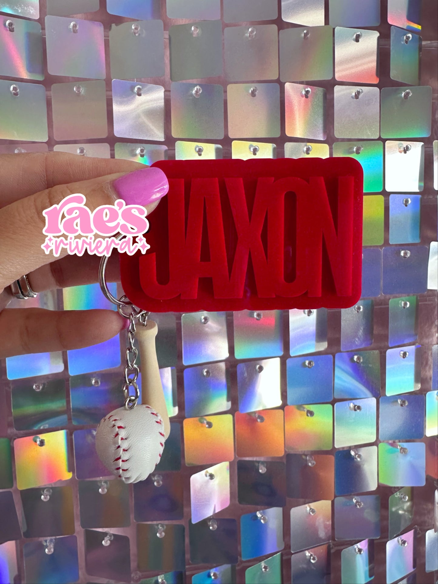 Softball/Baseball Bag Tag