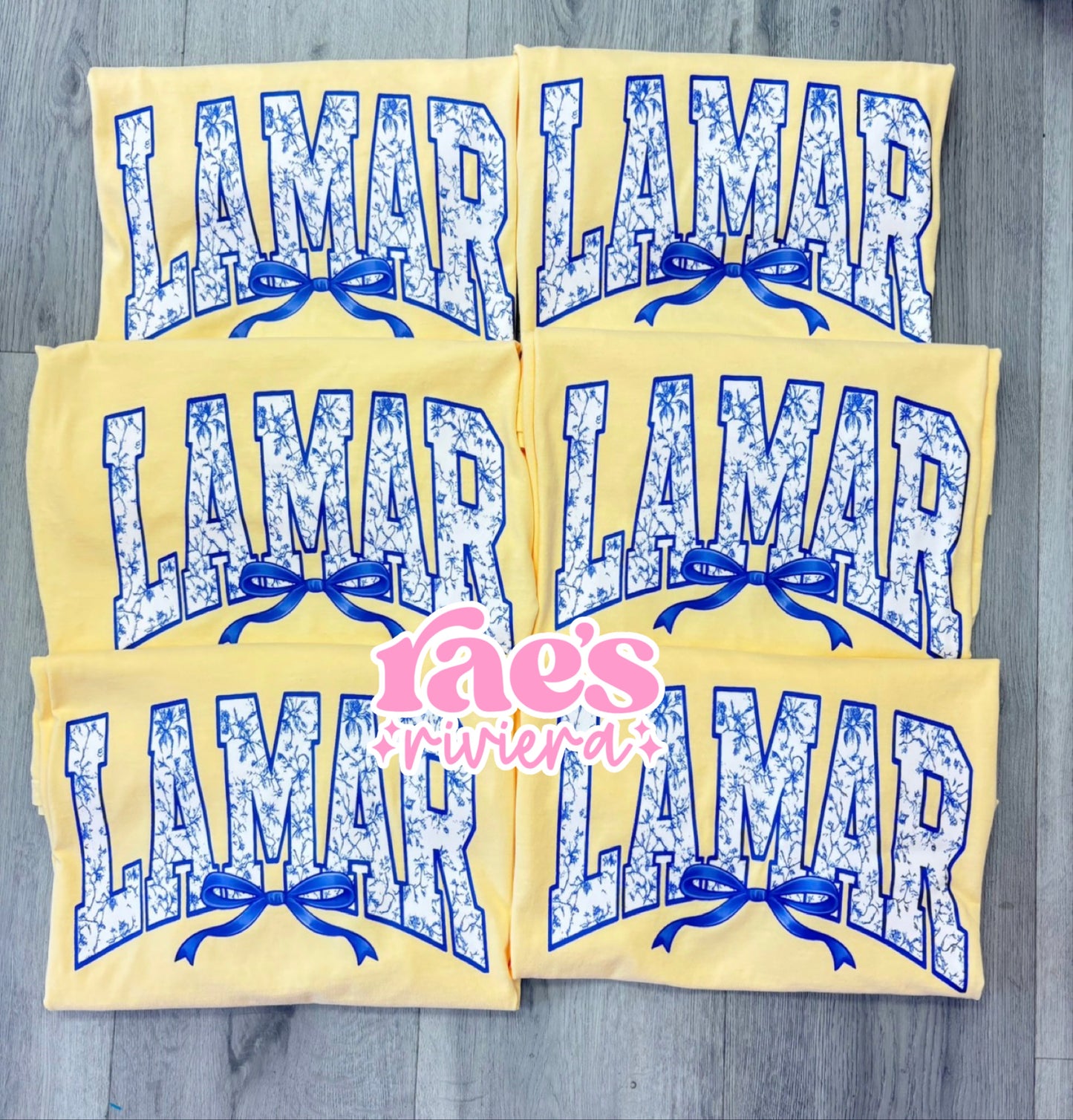 Lamar Grand Millenial Bow Tee
