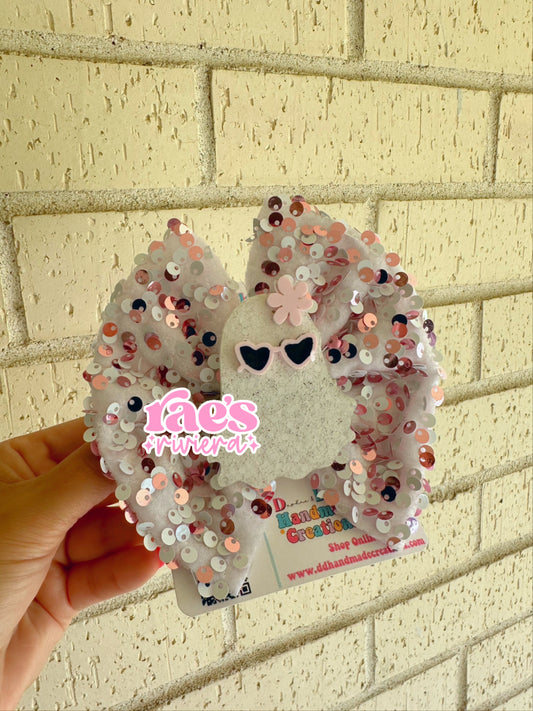 Cute Ghostie Girl Hair Clip