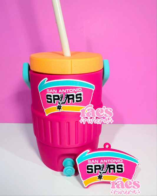 SA Basketball Can Koozies