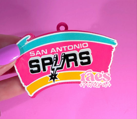 SA Basketball UV DTF for Can Opener