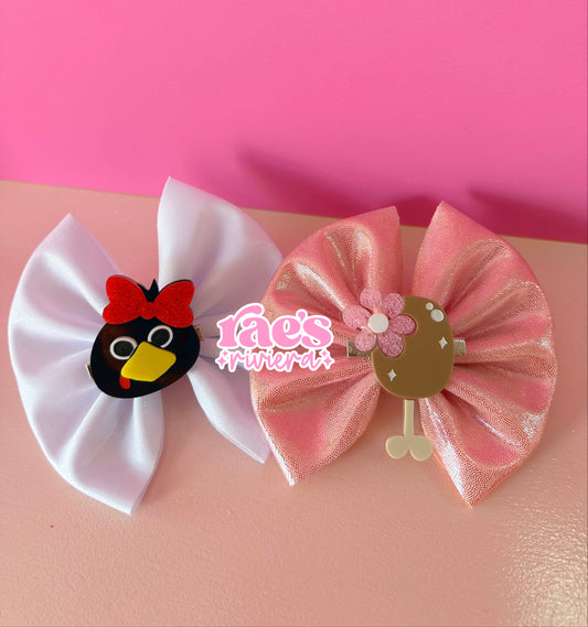 Gobble Til You Wobble Hair Clip Collection WS