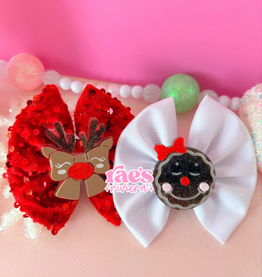 Holly Jolly Hair Clip Collection WS