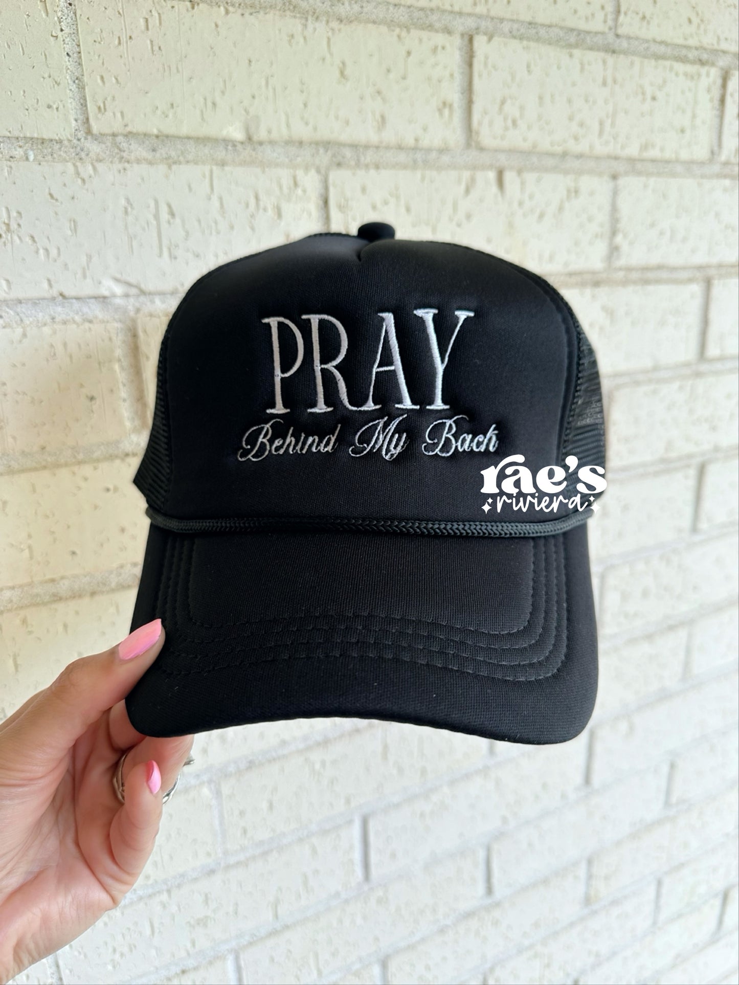 Pray Behind My Back *RR Exclusive* Trucker