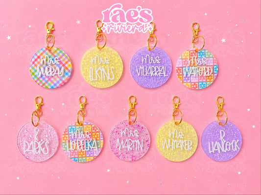 Sweet Summer Lanyard Charm/Keychain