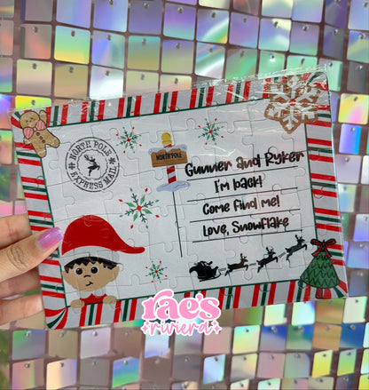 Christmas Elf Puzzle