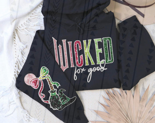 Wicked For Good Faux Sequins