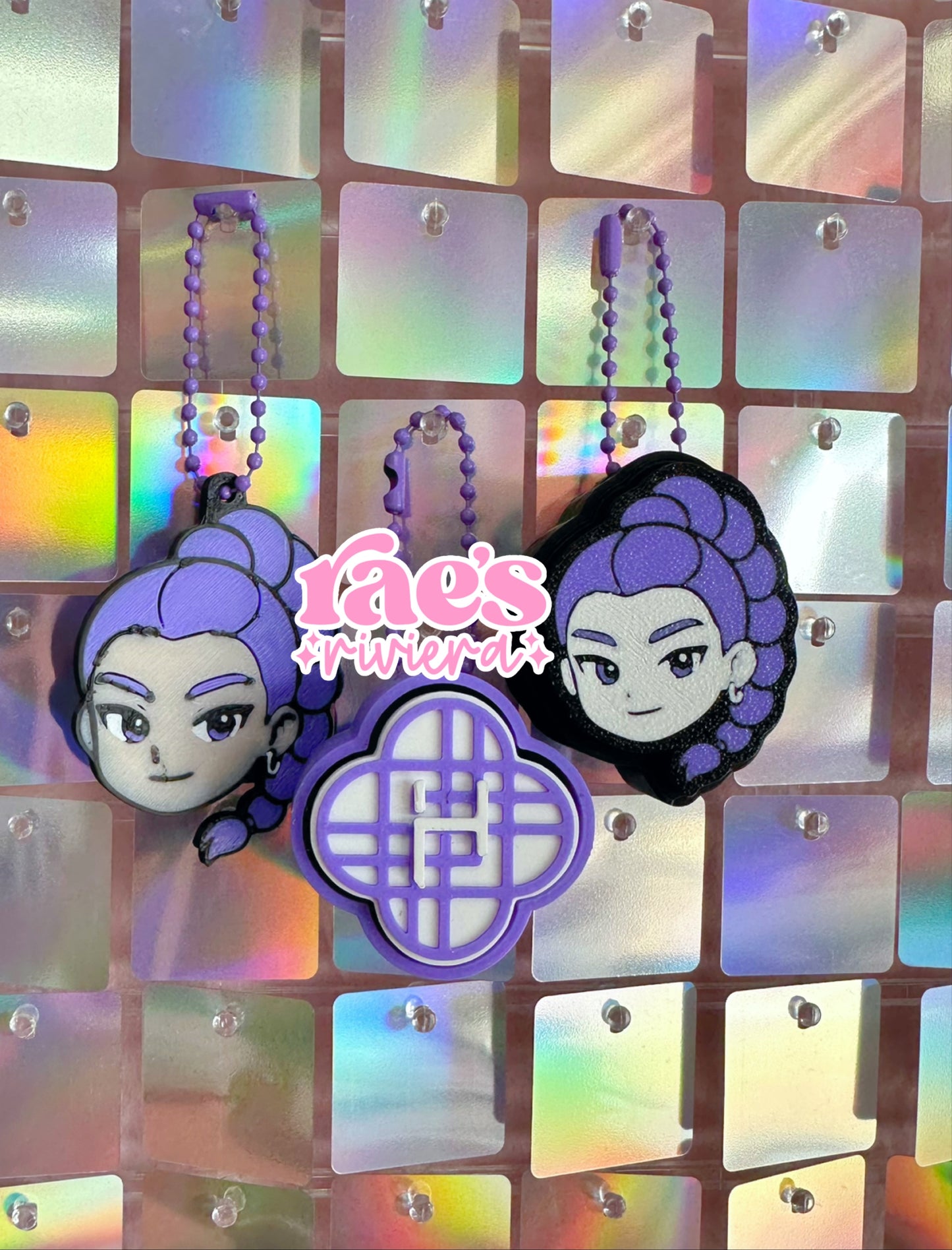 K Pop Keychains/Clicker/Hair Clip