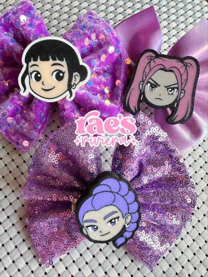 K Pop Keychains/Clicker/Hair Clip