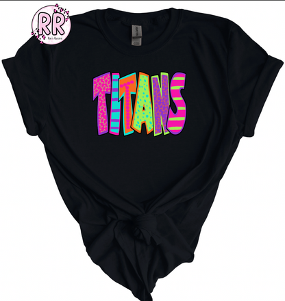 Titans Bright Letter Spirit Tee