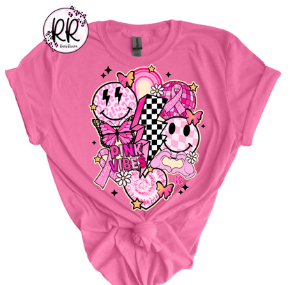 Breast Cancer Awareness Retro Tee