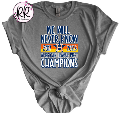 We Will Never Know Tee *Exclusive*