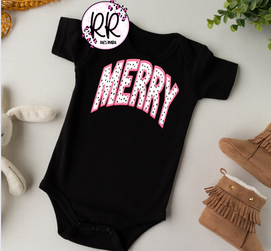 Merry Faux Embroidery Infant *Exclusive*