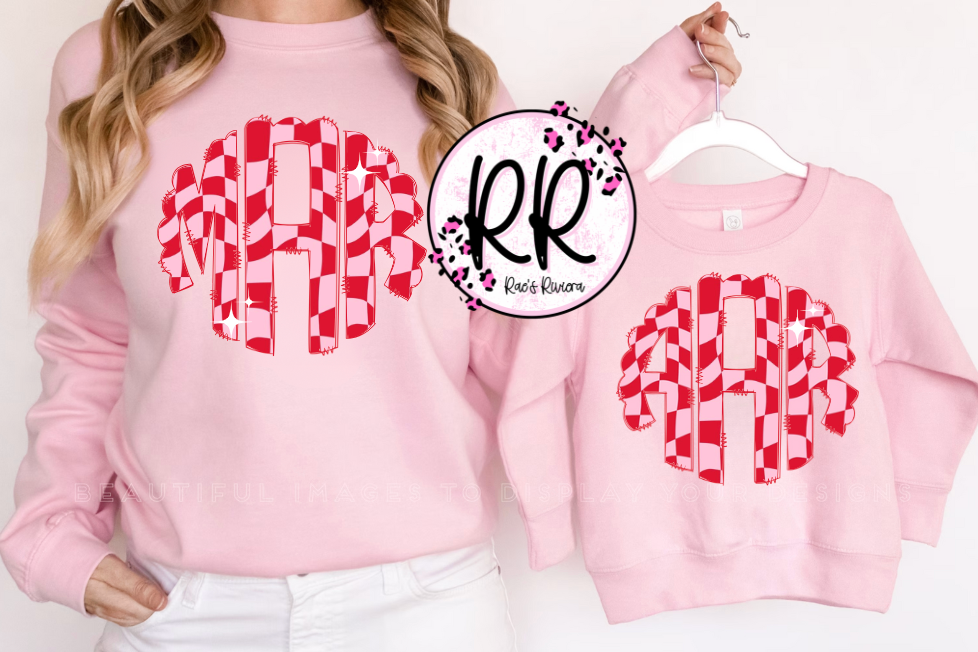 Toddler Lover Monogrammed Sweatshirt/Tee