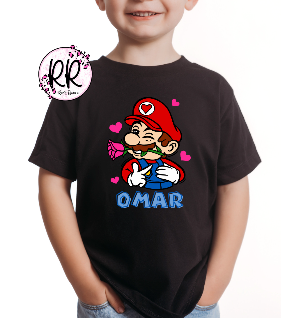 Mario Vday Mystery Tee