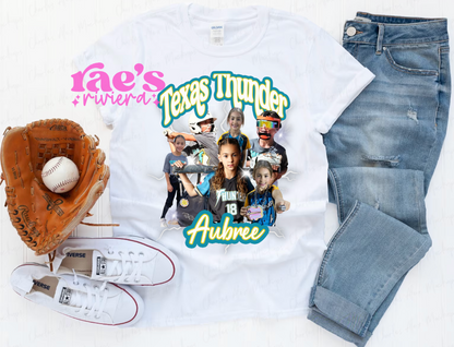 Girls Do It Best Retro Sports Photo Tee