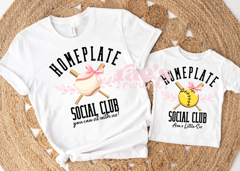 Homeplate Girly Social Club *RR Exclusive*