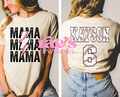 Baseball Lightning Custom