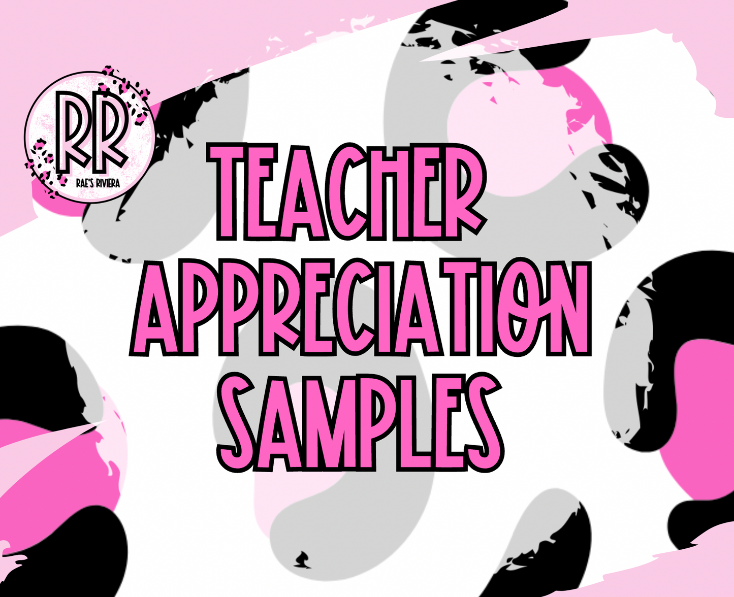 TEACHER APPRECIATION SAMPLES