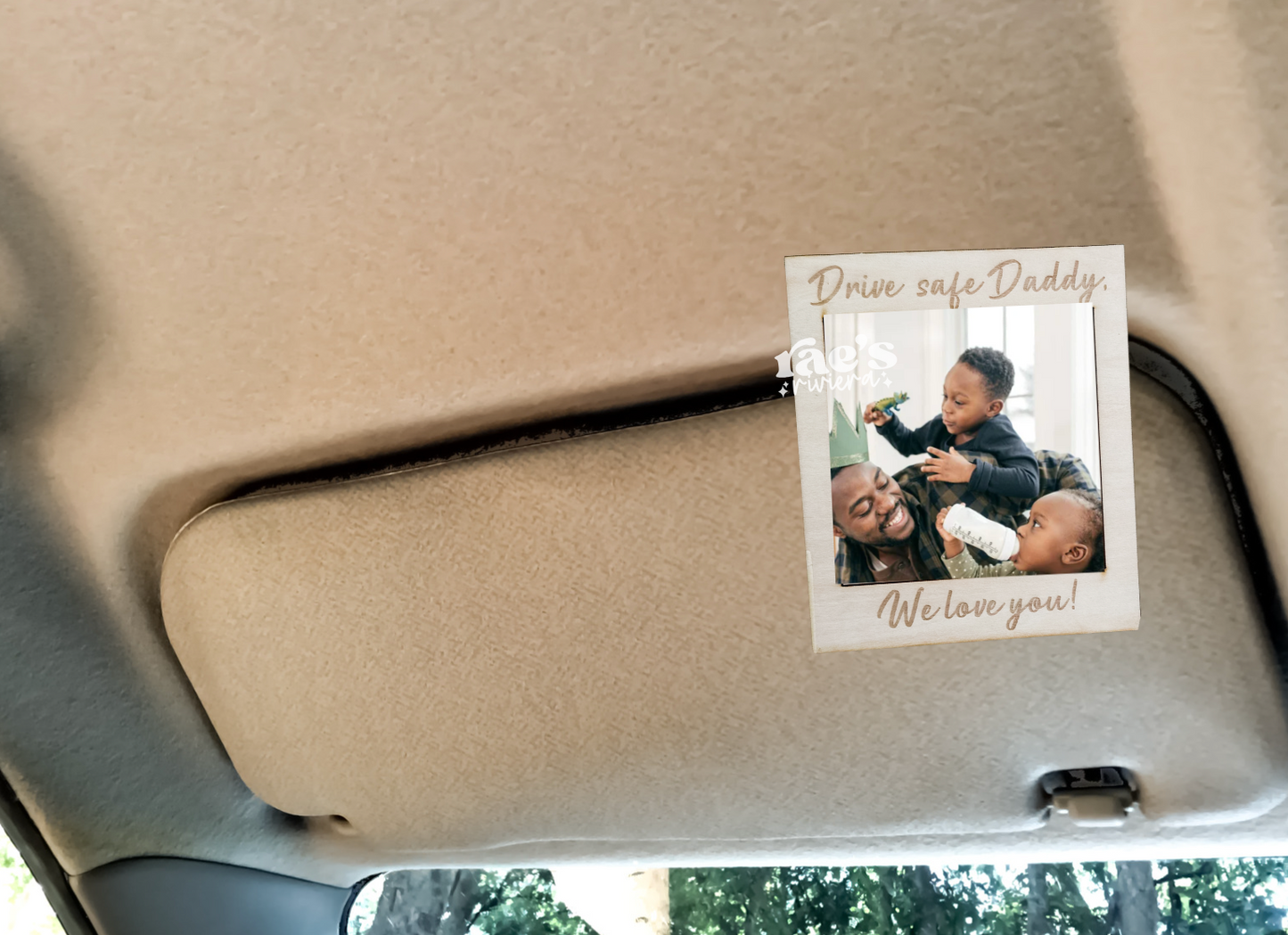 Father’s Day Photo Frame Visor Clip (Grandpa)