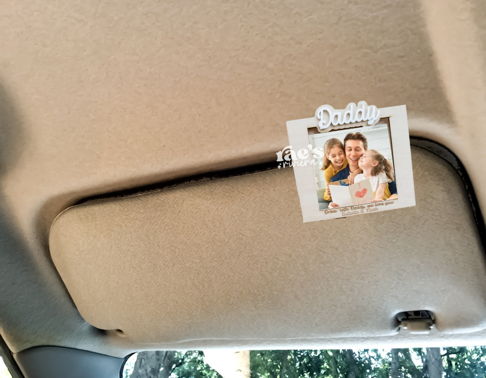 Father’s Day Photo Frame Visor Clip (Grandpa)