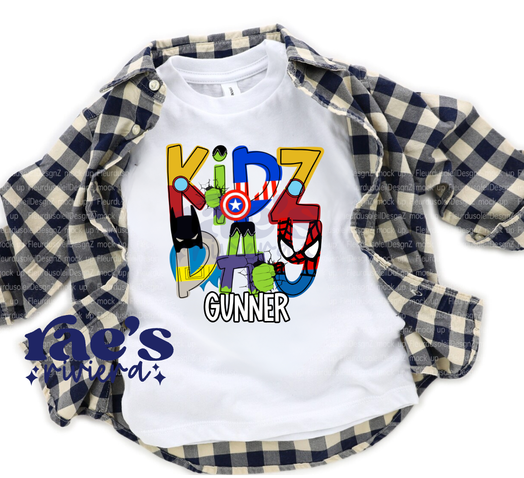 Kidz Day Superhero Tee