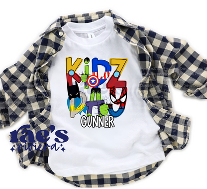 Kidz Day Superhero Tee