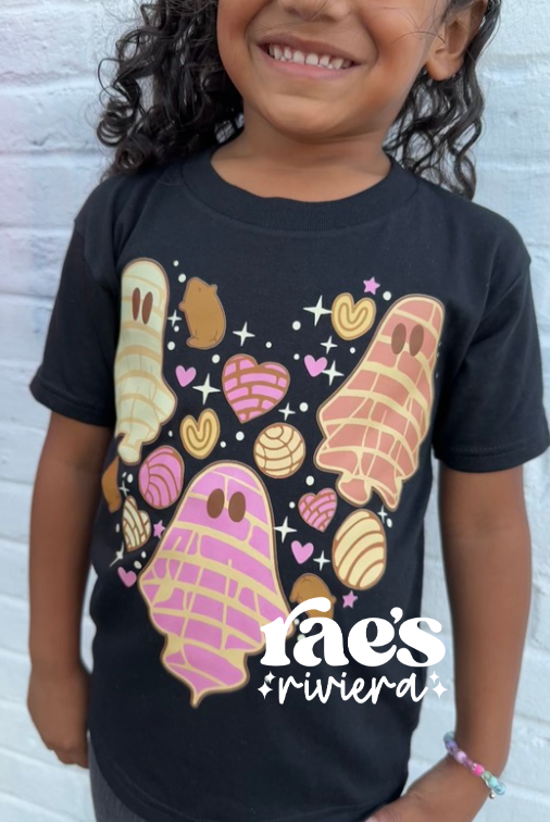 Ghostie Girl Conchas Tee Kids