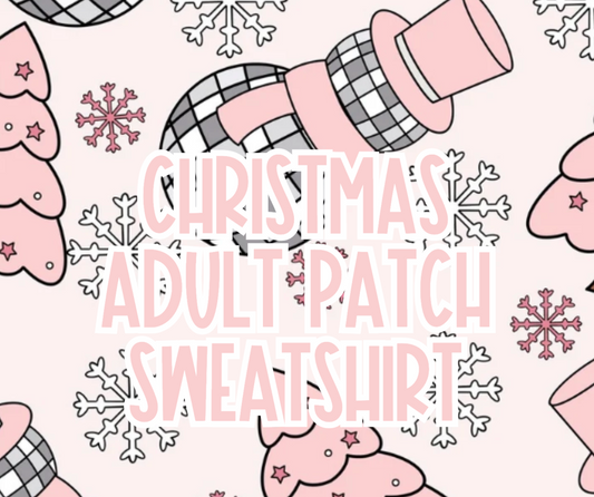 Christmas Patch Sweatshirt