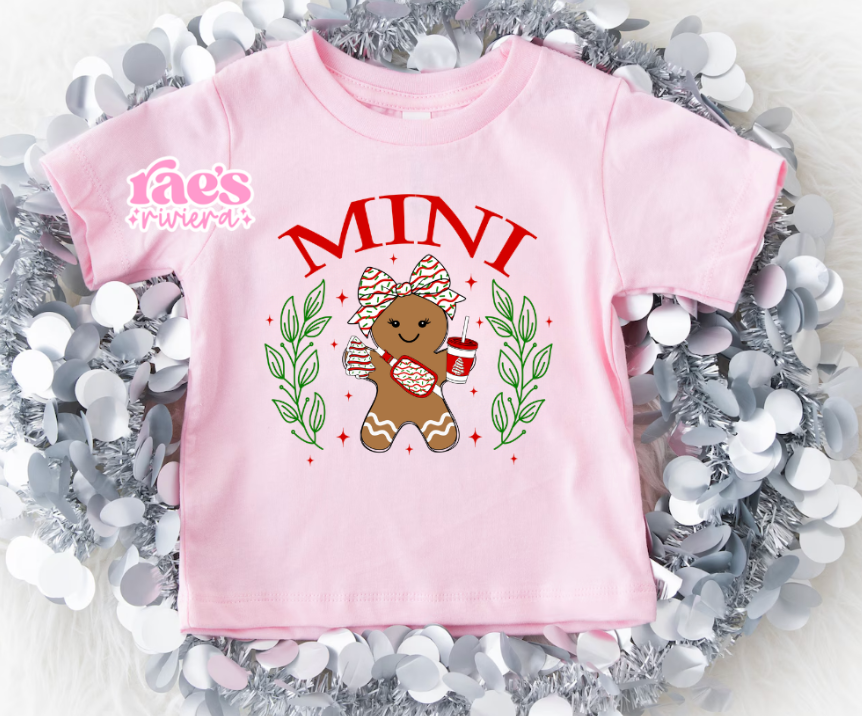 Mini Gingerbread Kids Tee