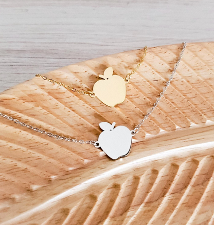 Teacher Apple Engraveable Jewelry