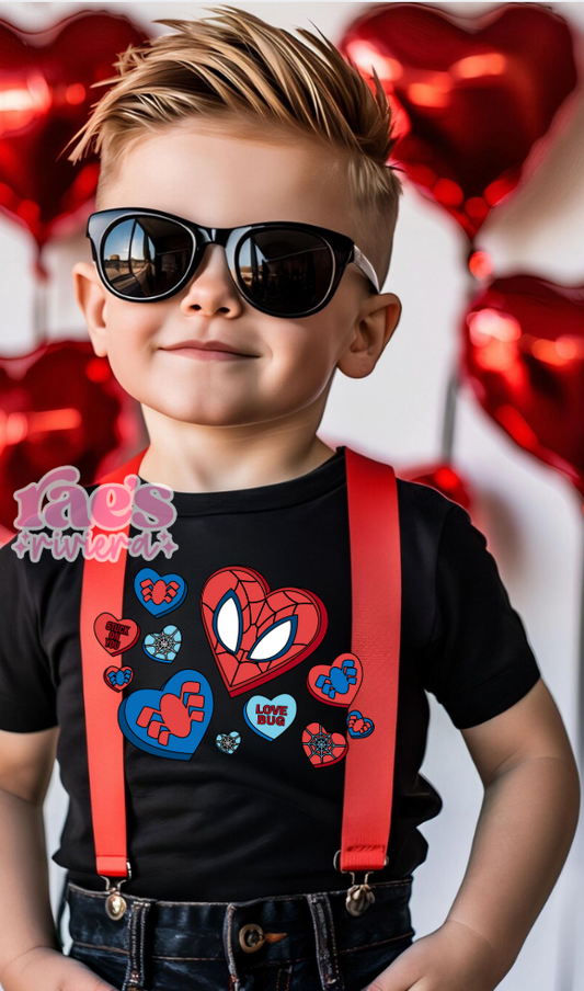 Spidey Hearts Kids TEE