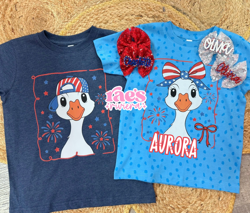 Red White + GOOSE BOYS