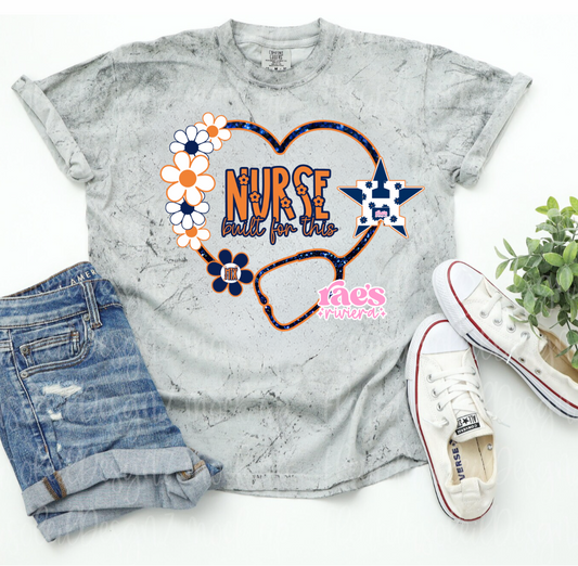 Nurses Love Baseball Too Tee