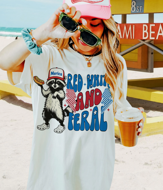 Red White + Feral