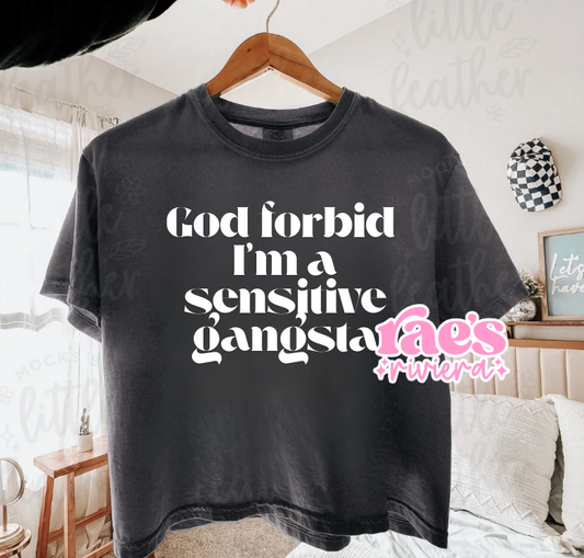Sensitive Gangsta Tee