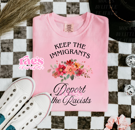Keep The Immigrants Tee