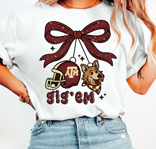 Aggies Game Day Plushie Tee