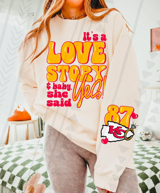 Love Story LS/Sweatshirt