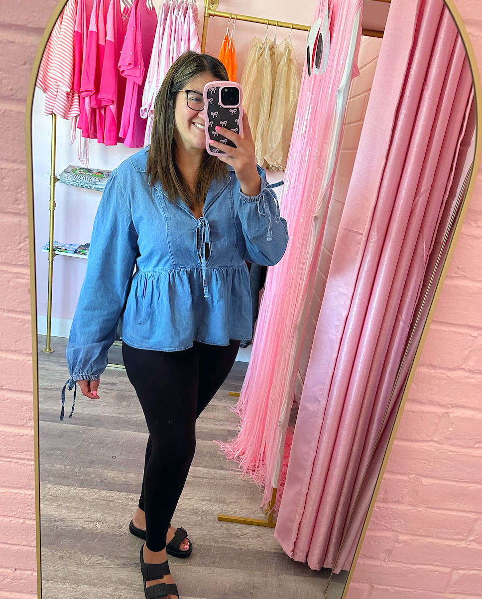 Harvest Denim Peplum